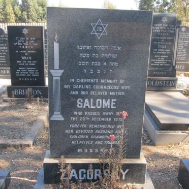 ZAGORSKY Salome -1979
