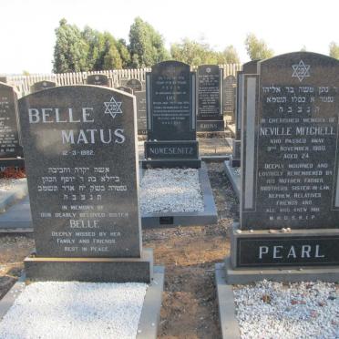 MATUS Belle -1982 :: PEARL Neville Mitchell -1980