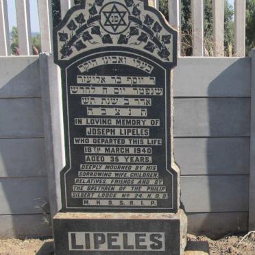 LIPELESS Joseph -1940