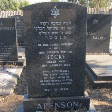 ARENSON Becky -1979