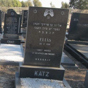 KATZ Elias -1986