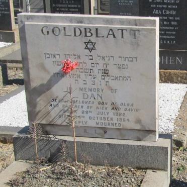 GOLDBLATT Dan 1922-1964