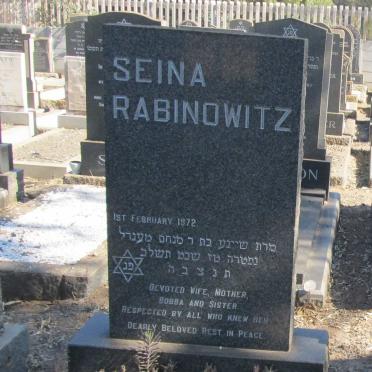 RABINOVITZ Seina -1972