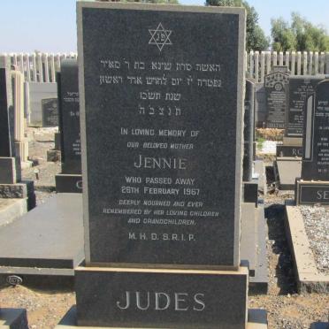 JUDES Jennie -1967