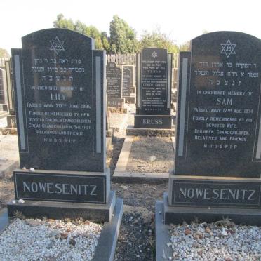 NOWESENITZ Sam -1974 &amp; Lily -1995
