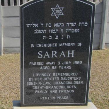 JOFFE Sarah -1992