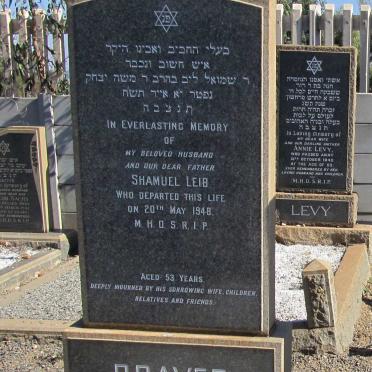 BRAVER Shamuel Leib -1948
