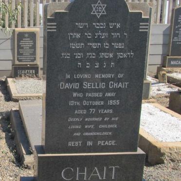 CHAIT David Sellig -1955