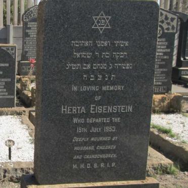 EISENSTEIN Herta -1953