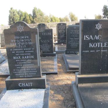 CHAIT Max Aaron -1980 :: KOTLER Isaac -1980