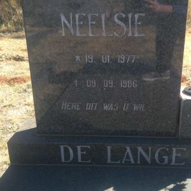 LANGE Neelsie, de 1977-1986