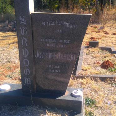STRYDOM Jeremia Jesaja 1930-1972