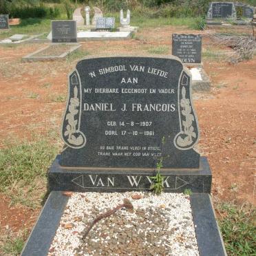 WYK Daniël J. Francois, van 1907-1961