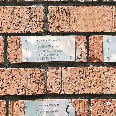 COETZEE Dudley 1921-2013 :: DAVIES Alan 1921-2012