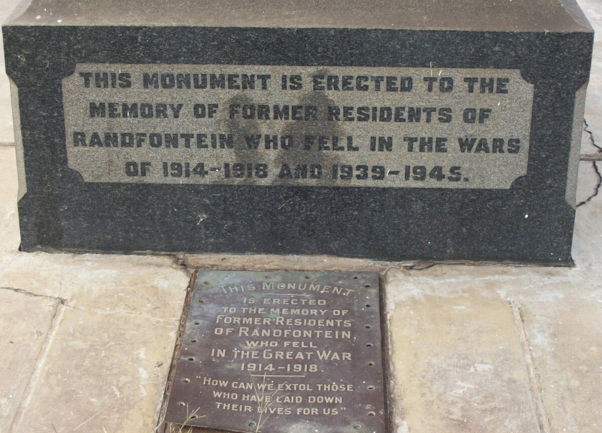 1. Memorial Plaque