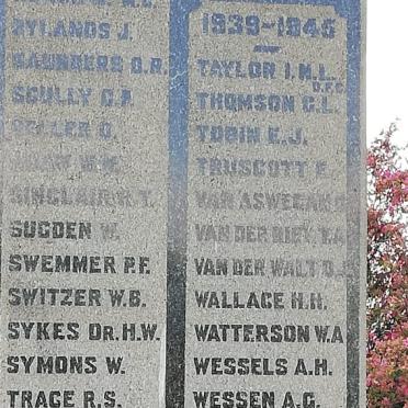 1. World War I and II Memorial