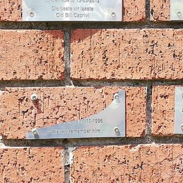 5. MOTH Shellhole - Caprivi Bomgat memorial plaques