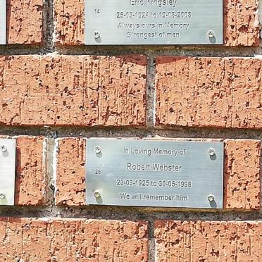 MERWE Corrie, van der 1928-2009 :: KINGSLEY Eric 1924-2008 :: JOUBERT Gerhardus Frederick 1925-2009