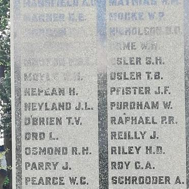 4. Memorial Panel