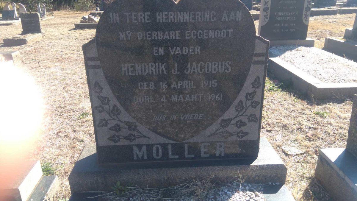 MOLLER Hendrik J. Jacobus 1915-1961