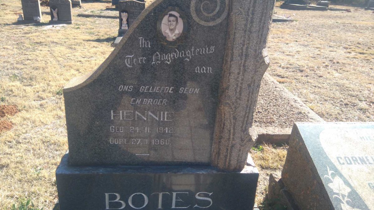 BOTES Hennie 1942-1960