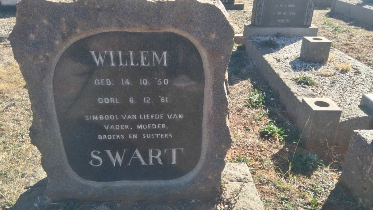 SWART Willem 1950-1961