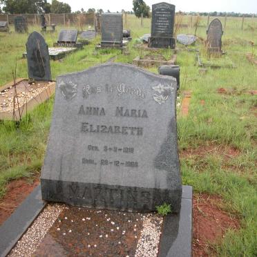 MARTINS Anna Maria Elizabeth 1918-1966