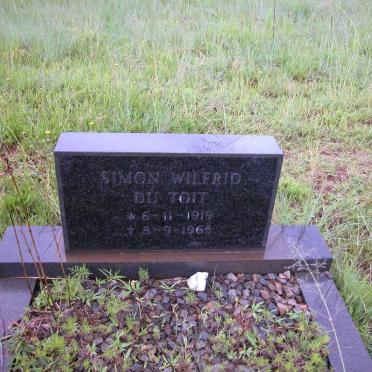 TOIT Simon Wilfred, du 1919-1965