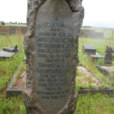 HENDRIKZ Christoffel Frederik Theodorus 1864-1922 &amp; Susara Maria Elizabeth DU TOIT 1868-1927