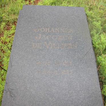 VILLIERS Johannes Jacobus, de 1918-1968