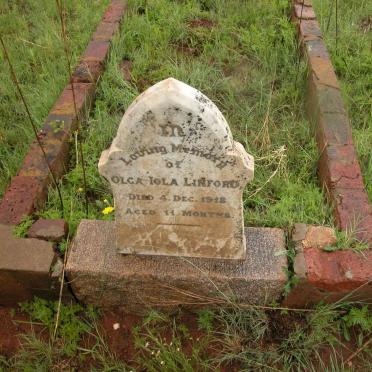 LINFORD Olga Iola -1918