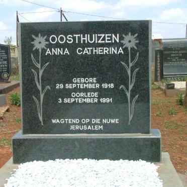 OOSTHUIZEN Anna Catherina 1918-1991