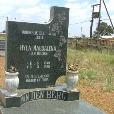 BERG Hyla Magdalena, van den nee GOOSEN 1943-1995