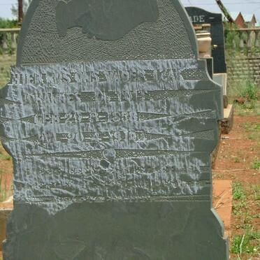 TOIT Izak Johannes, du 1838-1910