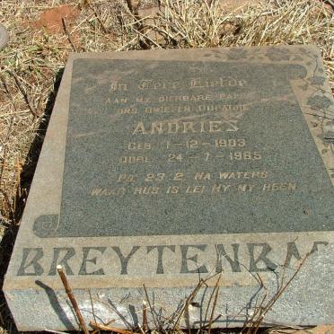 BREYTENBACH Andries 1903-1965