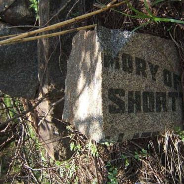 SHORTT M.A. -1917