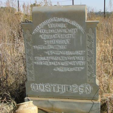 OOSTHUIZEN Pieter Cornelus 1864-1925