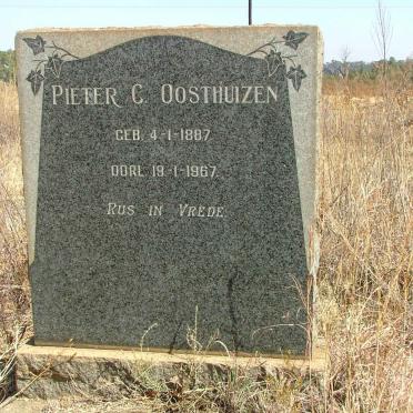 OOSTHUIZEN Pieter C. 1887-1967
