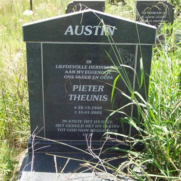 AUSTIN Pieter Theunis 1950-2003