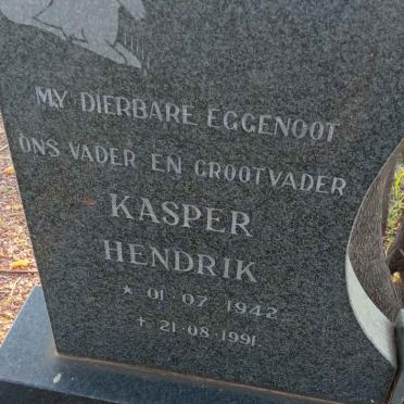 BADENHORST Kasper Hendrik 1942-1991
