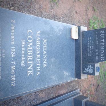 BUITENDAG Gerrit Johannes 1919-1986 :: COMBRINK Johanna Margaretha nee BUITENDAG 1924-2012