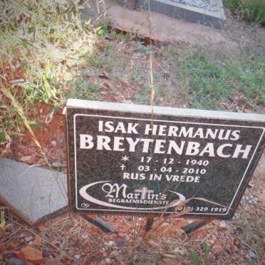 BREYTENBACH Isak Hermanus 1940-2010