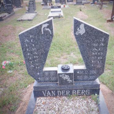 BERG Alletta Elizabeth, van der 1977-2007 :: VAN DER BERG Samuel Jacobus 2004-2007