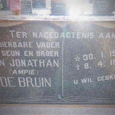 BRUIN Jan Jonathan, de 1939-1978