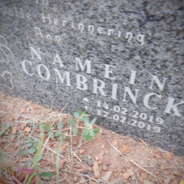 COMBRINCK Namein 2019-2019