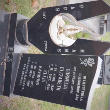 ELS Ellis Raymond 1930-2013 &amp; Cornelia Elizabeth 1932-1990