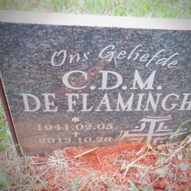 FLAMINGH C.D.M., de 1941-2013
