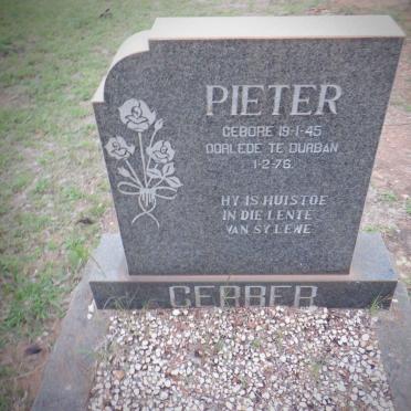 GERBER Pieter 1945-1976
