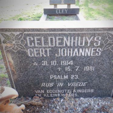 GELDENHUYS Gert Johannes 1914-1981