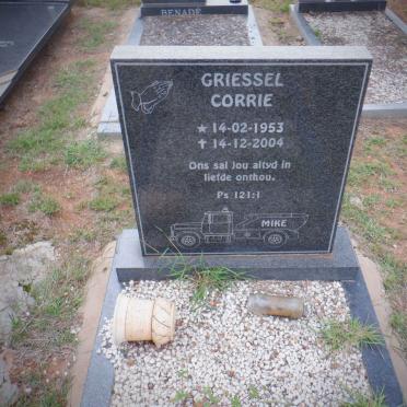 GRIESSEL Corrie 1953-2004